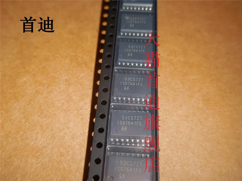 Free shipping    ISO7641FCDWR ISO7641FCDW ISO7641FC     10PCS