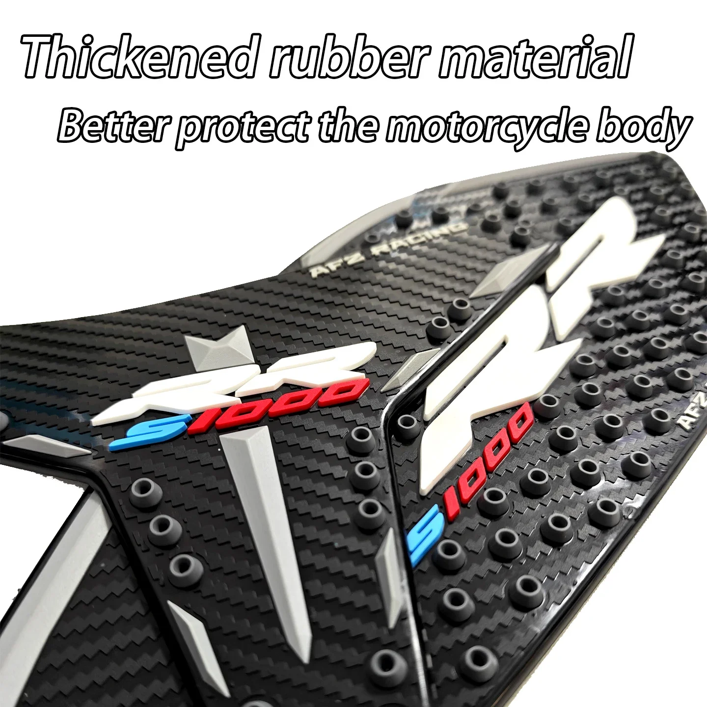 For BMW S1000R/RR S1000 RR 2009-2019 Motorcycle Stickers Tank Protection Pad S1000R/RR Anti-slip Tank Grip Pad Side Sticker Tank