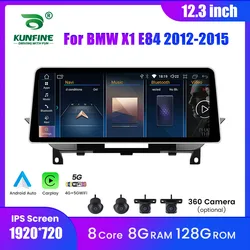 12.3 Inch Android Car Radio For BMW X1 E84 2012-2015 GPS Navigation Multimedia Player Audio Stereo Carplay Bluetooth Head Unit