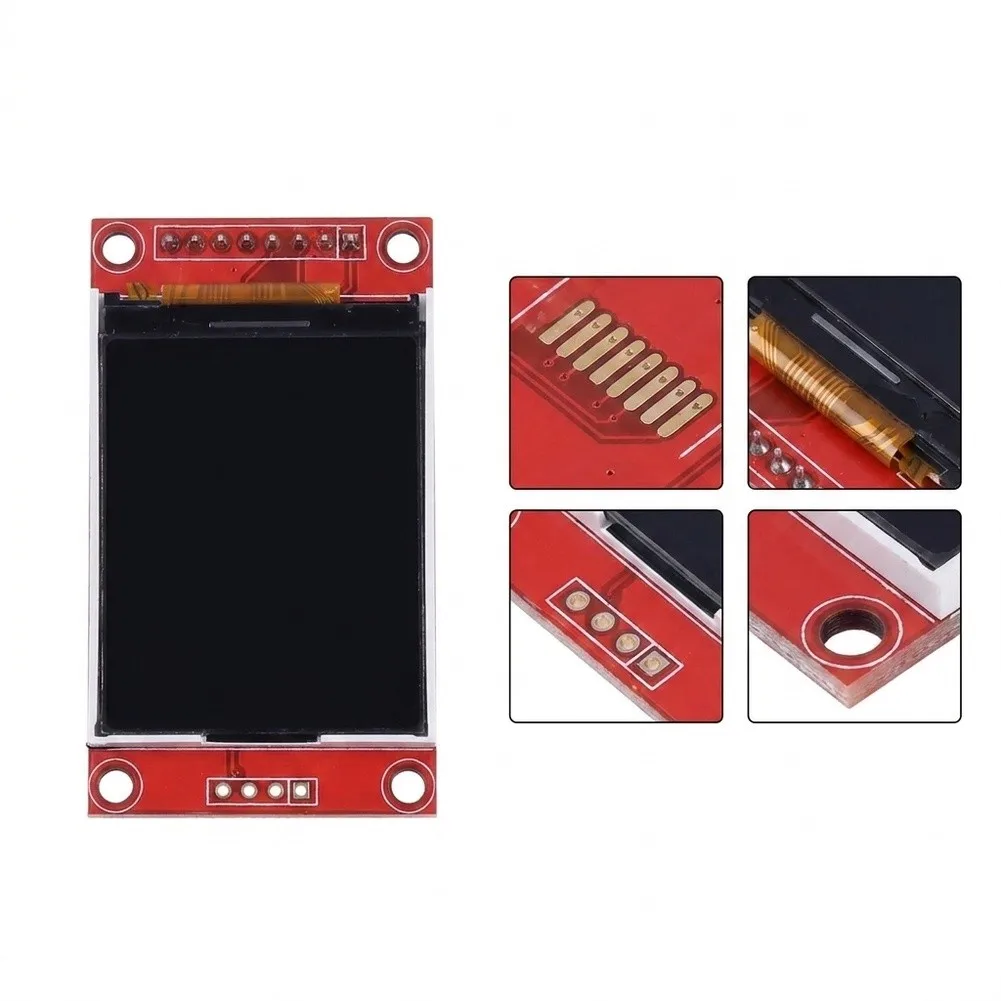 5Pcs 1.8 Inch TFT LCD Display ST7735 128x160 Interface 5V 3.3V Low Power 50mA For Arduino Project Display