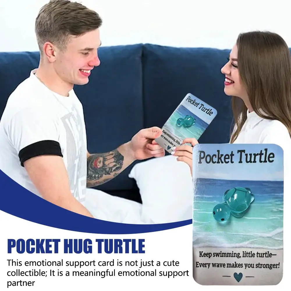 

Fun Water Animals Pocket Hug with Inspirational Card, for Birthdays,And Easter, Mother'S Day, Father'S Day. L6D7