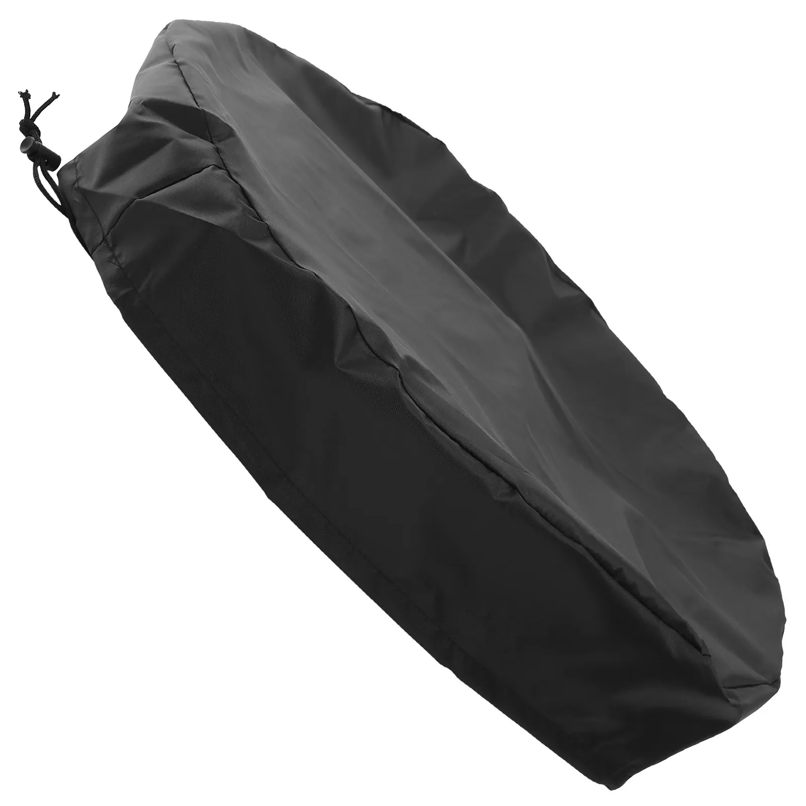 Cubierta Impermeable Resistente para Cubo de 55 Galones, Tapa Protectora de Lona Oxford para Tambor de Almacenamiento Exterior contra la Lluvia