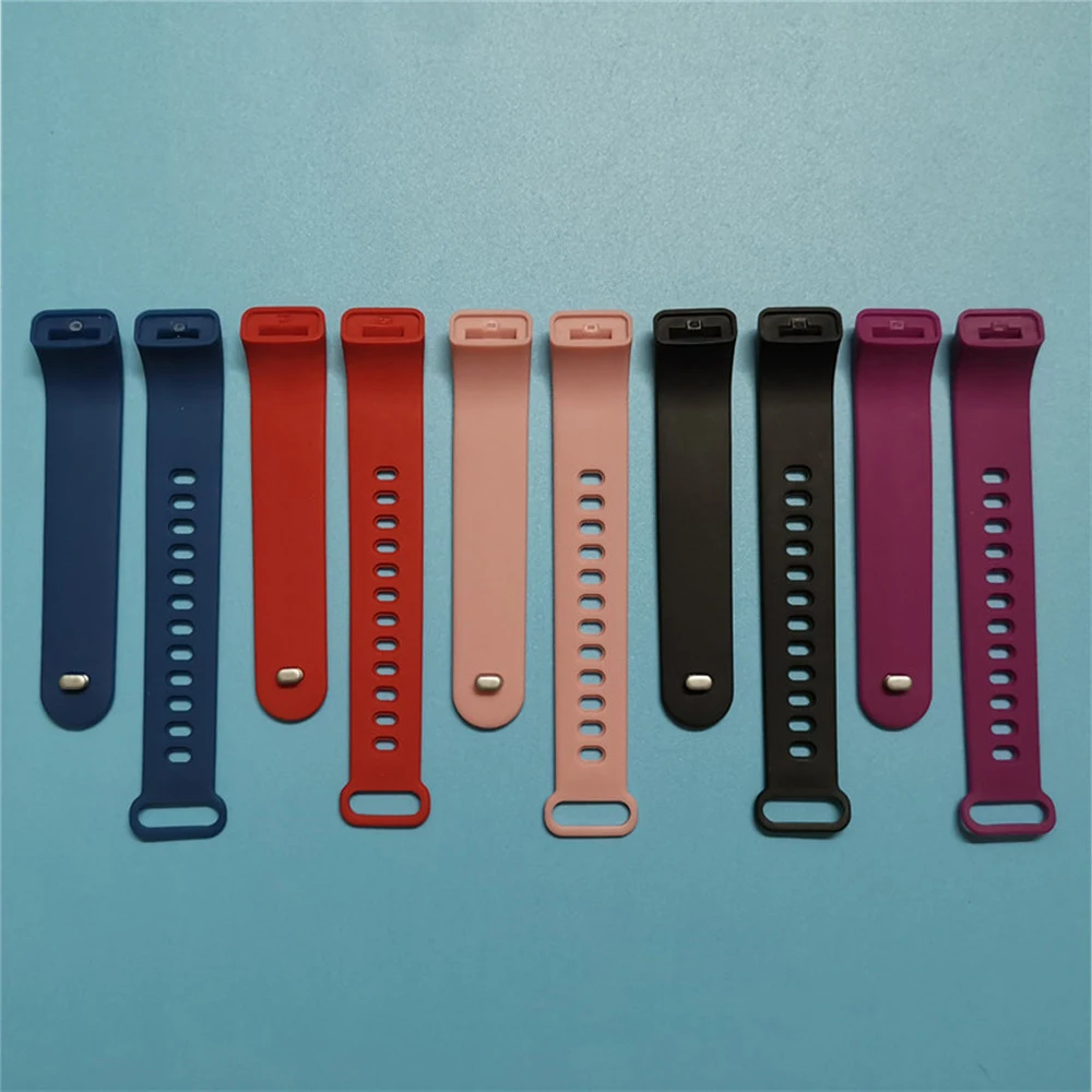 Correa de muñeca dedicada de silicona, Correa fácil de desmontar, adecuada para pulsera inteligente F64HR F64C F64 Correa 100% auténtica original para pulsera inteligente F64 y pulsera inteligente F64HR