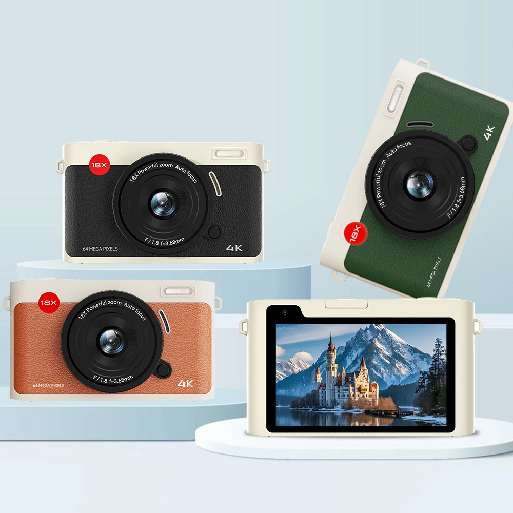 

STLF High Quality Video 4k Professional Digital 1200mAh Long Battery Life 8M+5M Dual Lens Digital Support ODM OEM