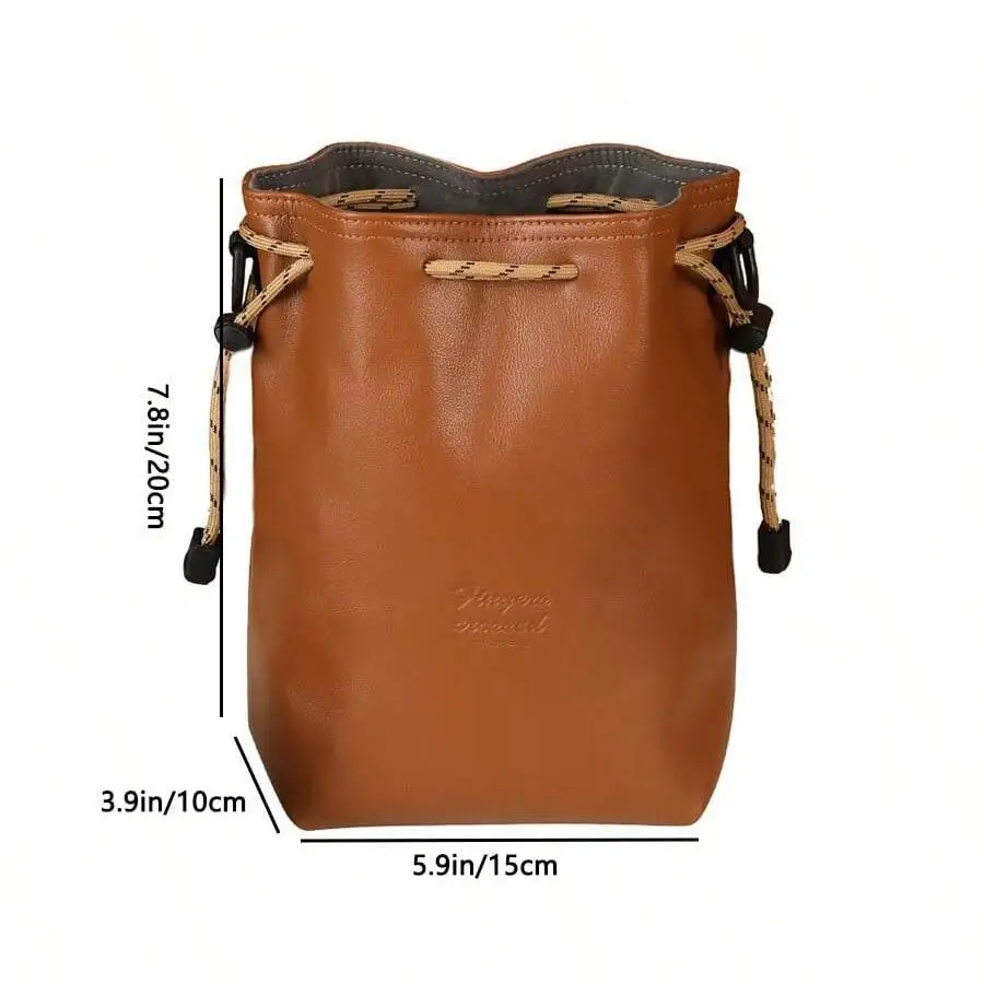 حقيبة كاميرا متعددة الوظائف جديدة من جلد البولي يوريثان، حقيبة كروس قابلة للفصل، حقيبة تخزين ذات سعة كبيرة