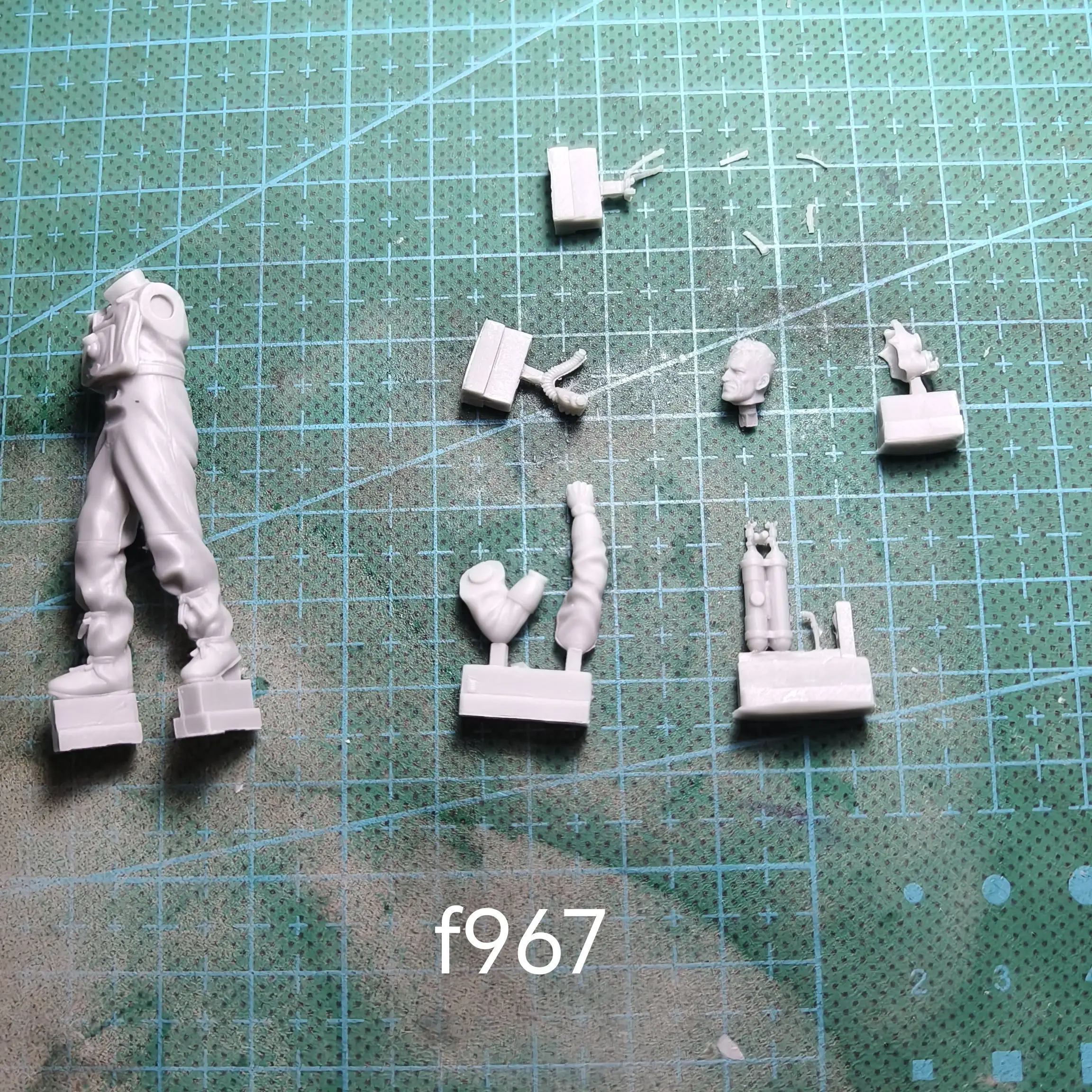 1/35 Resin Model Figure GK， Unassembled and unpainted kit