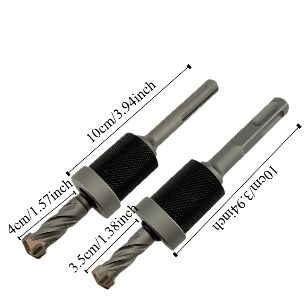 Split-type Detachable Depth Stop Sharp Fast Split-Design Drill Bit Easy To Install Hexagonal interface Masonry Drill Bit