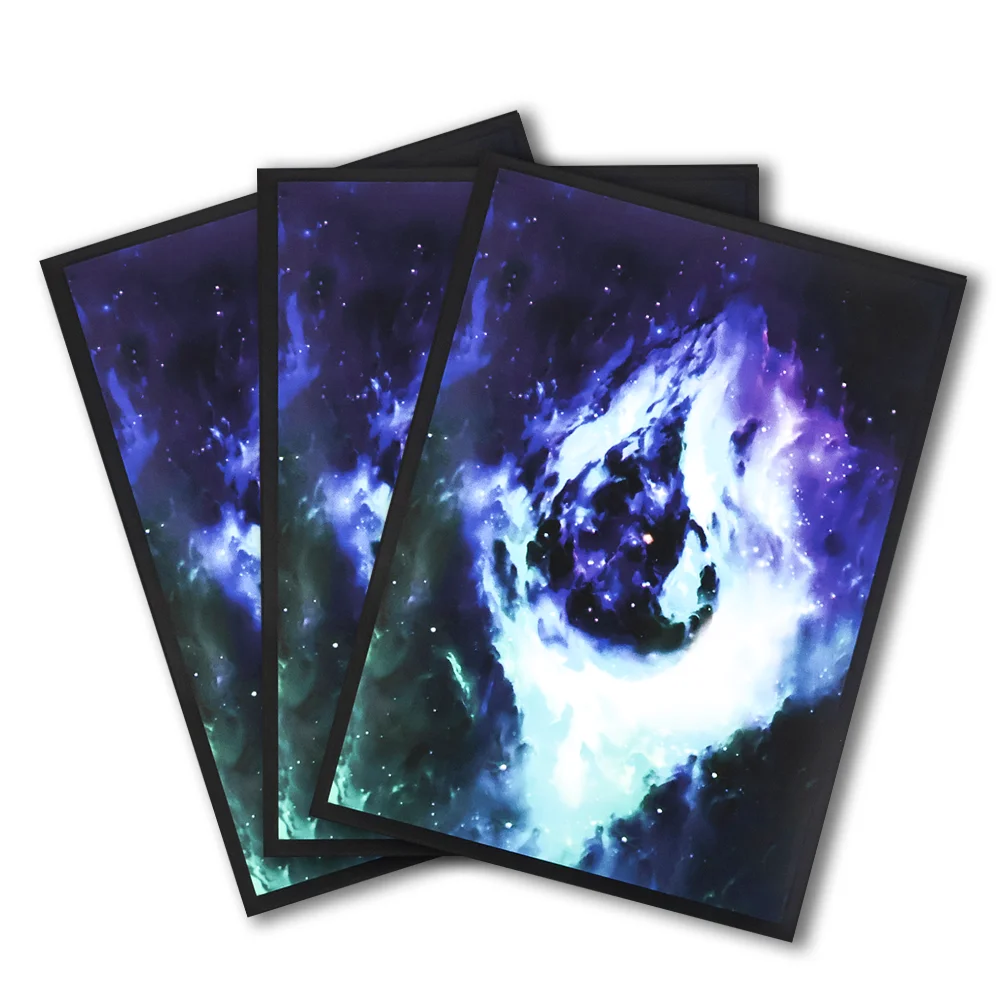 60 Stück 66 x 91 mm Kunstkartenhüllen, Sammelkartenschutz, kompatibel mit MGT/PTCG Top-Loading-Kartenschutz, bestes Geschenk – Detail 2
