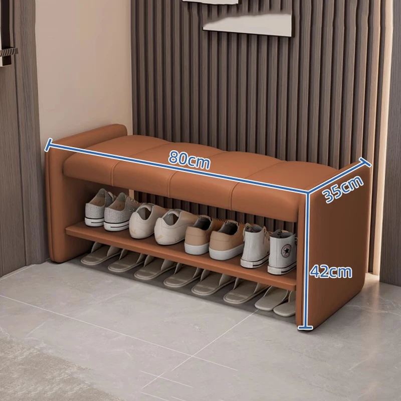 xx-Bedroom Modern Shoe Bench Office Apartment Italian Style Minimalist Storage Hallway Shoe Bench Designer Kitchen Furniture*