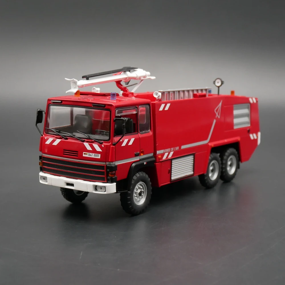Diecast Ixo Escala 1:43 Thomas VMA 72 Aeroporto Francês Motor de Bombeiros Modelo de Liga de Espuma Brinquedo de Metal Modelo de Carro de Liga