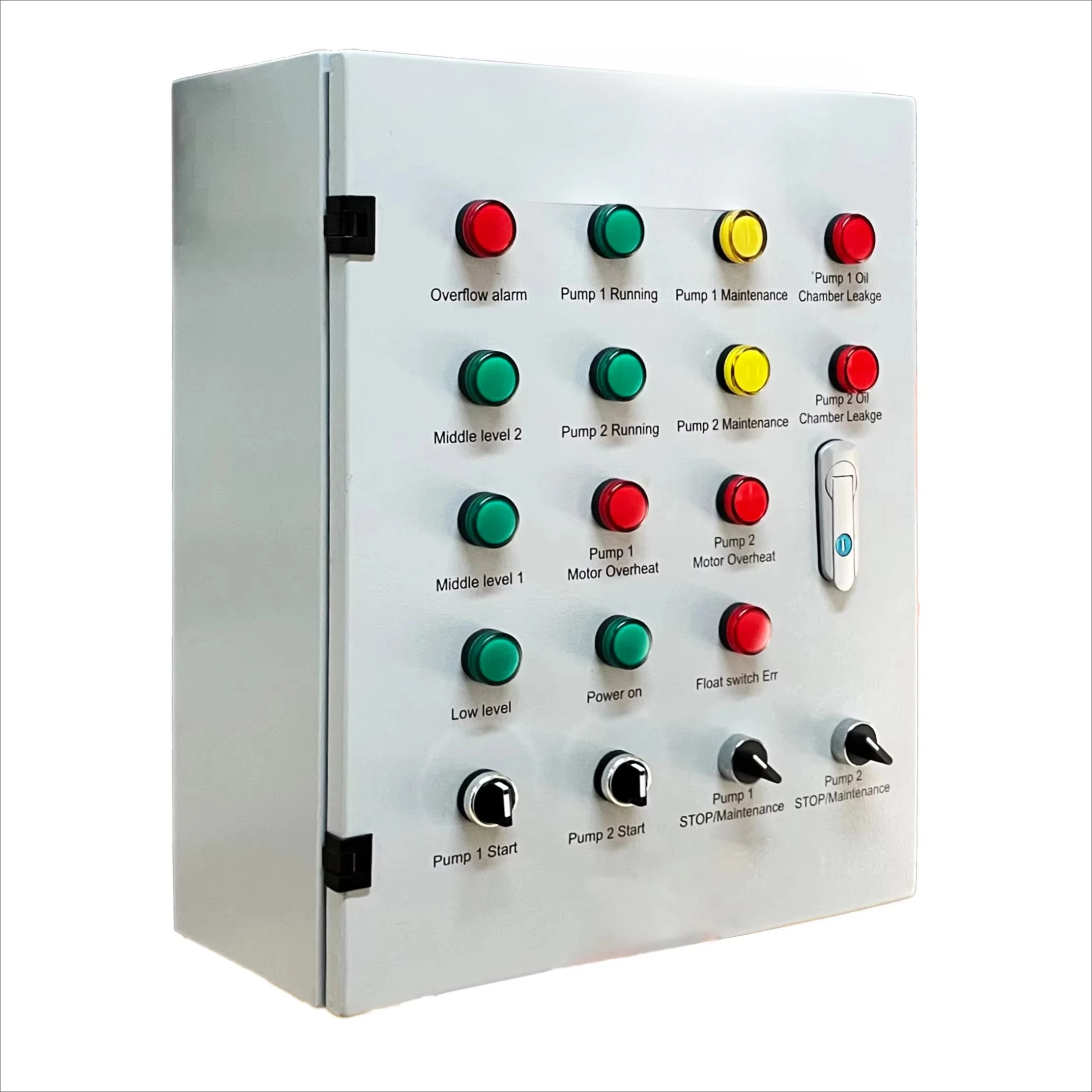 

Touch Screen HMI Customized High Efficiency Water Pump Motor Solar Energy System Electrical Control VFD Cabinet