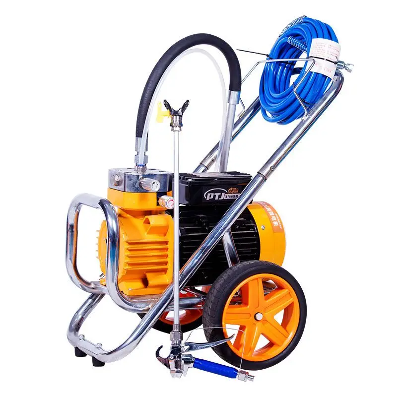 

High power latex paint sprayer electric high pressure airless sprayer paint exterior wall paint spray