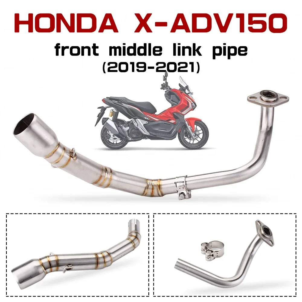 For Honda XADV150 Motorcycle Racing Performance Exhaust Racing slip on Line Motorcycle Muffler 51MM