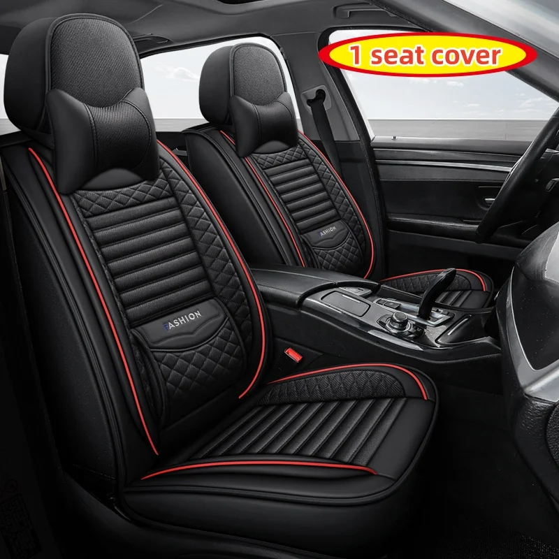 

(Comfort Edition) Single Front Seat, Paired with 1 Comfortable Headrest, Luxurious Linen Full-Cover Car Seat Cover, Universal, Breathable, Comfortable, Wear-Resistant, Suitable for All Seasons, Fits the Seat Well, Fashionable and Aesthetically Pleasing, w