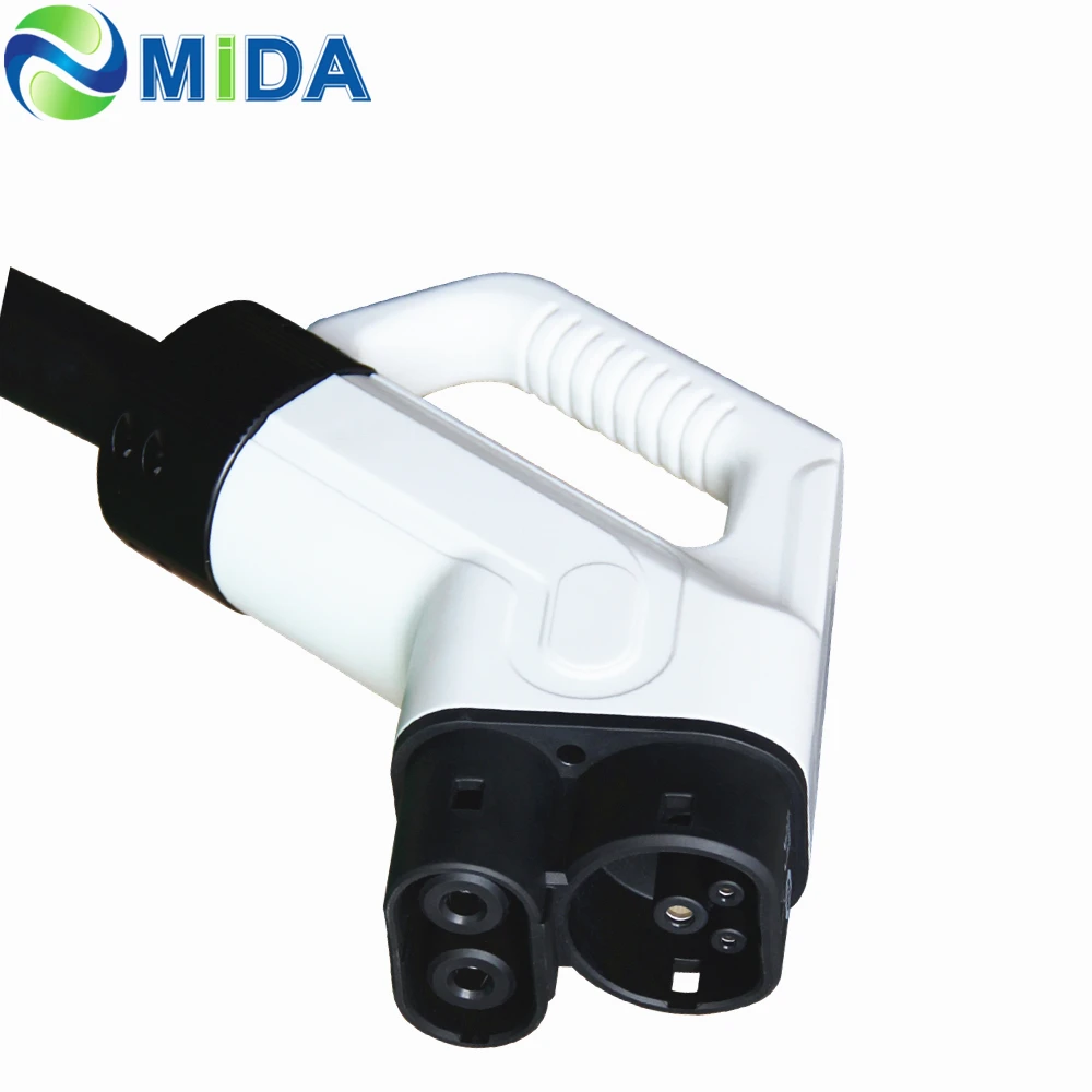 400A 500A 600A  EV  Plug With 5M Cable CCS2 DC Liquid Cooling Charging Connector