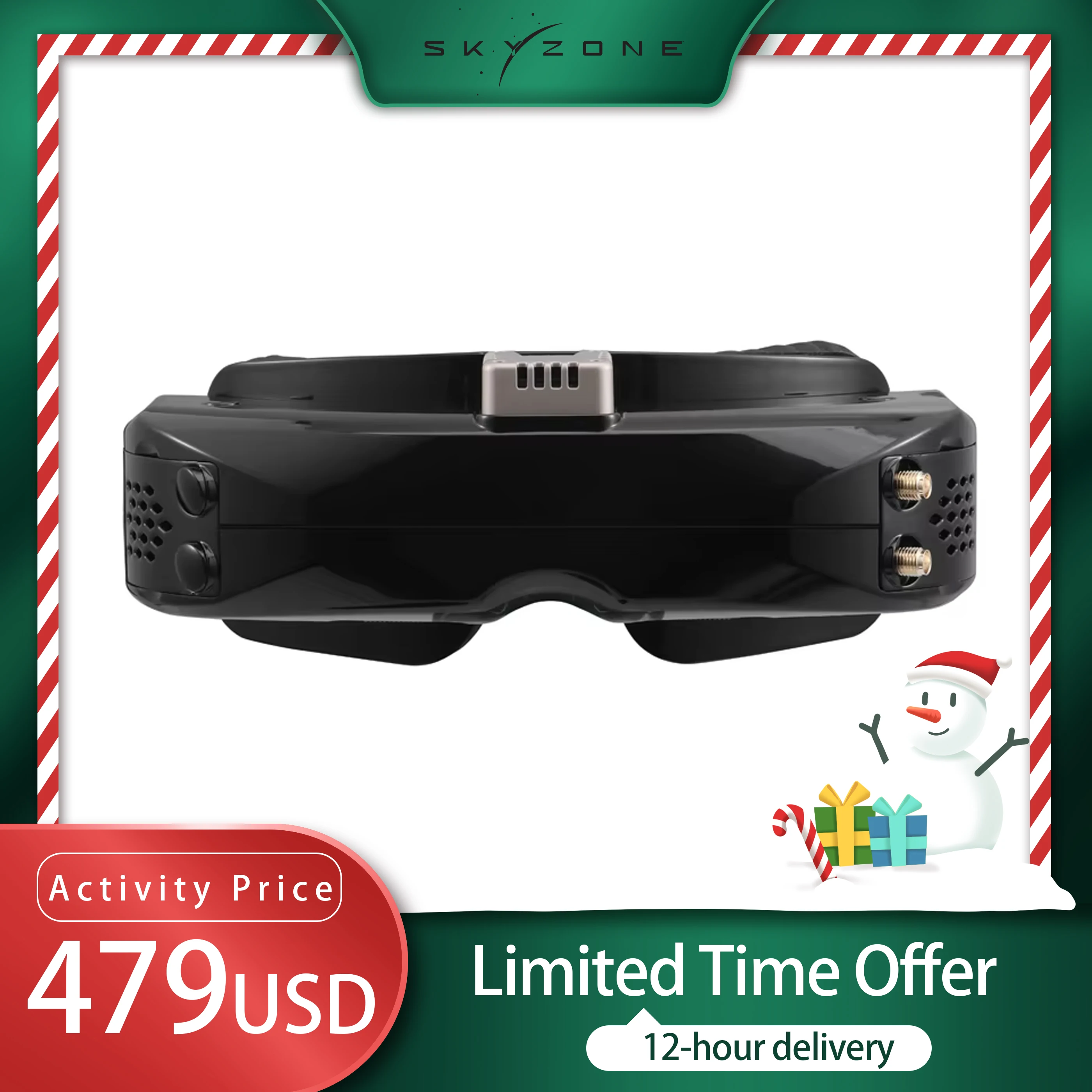 

Skyzone Sky04x Pro Fpv очки 1920x1080 Oled 5,8g 48ch Steadyview приемник видеорегистратор трекер вентилятор для радиоуправляемых гоночных дронов