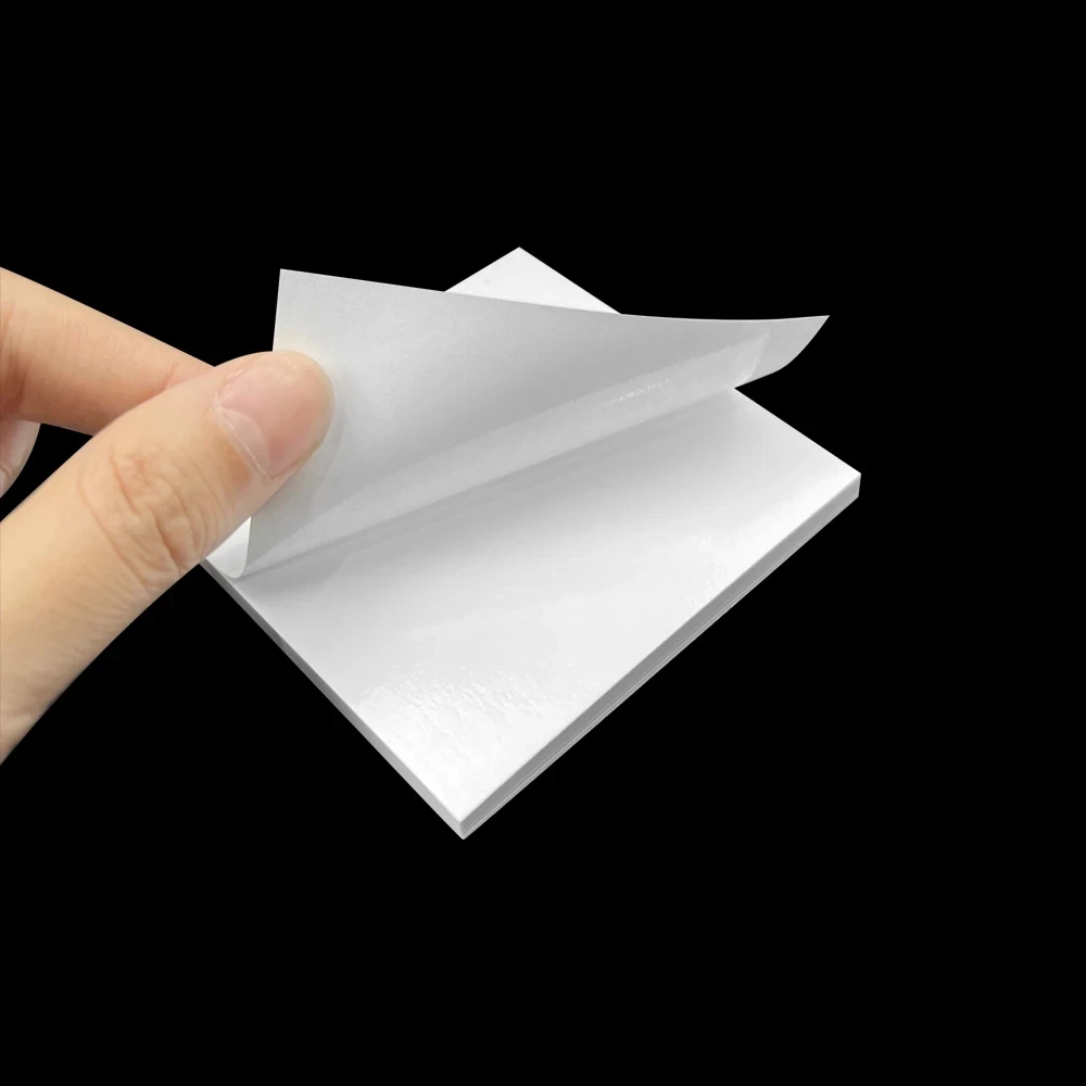 50 sheets/pack Dental Mixing Paper S/M/L Dispoable 2Sides Poly Coated Lab Mixing Pad Thickening White Cementing Paper for Dental