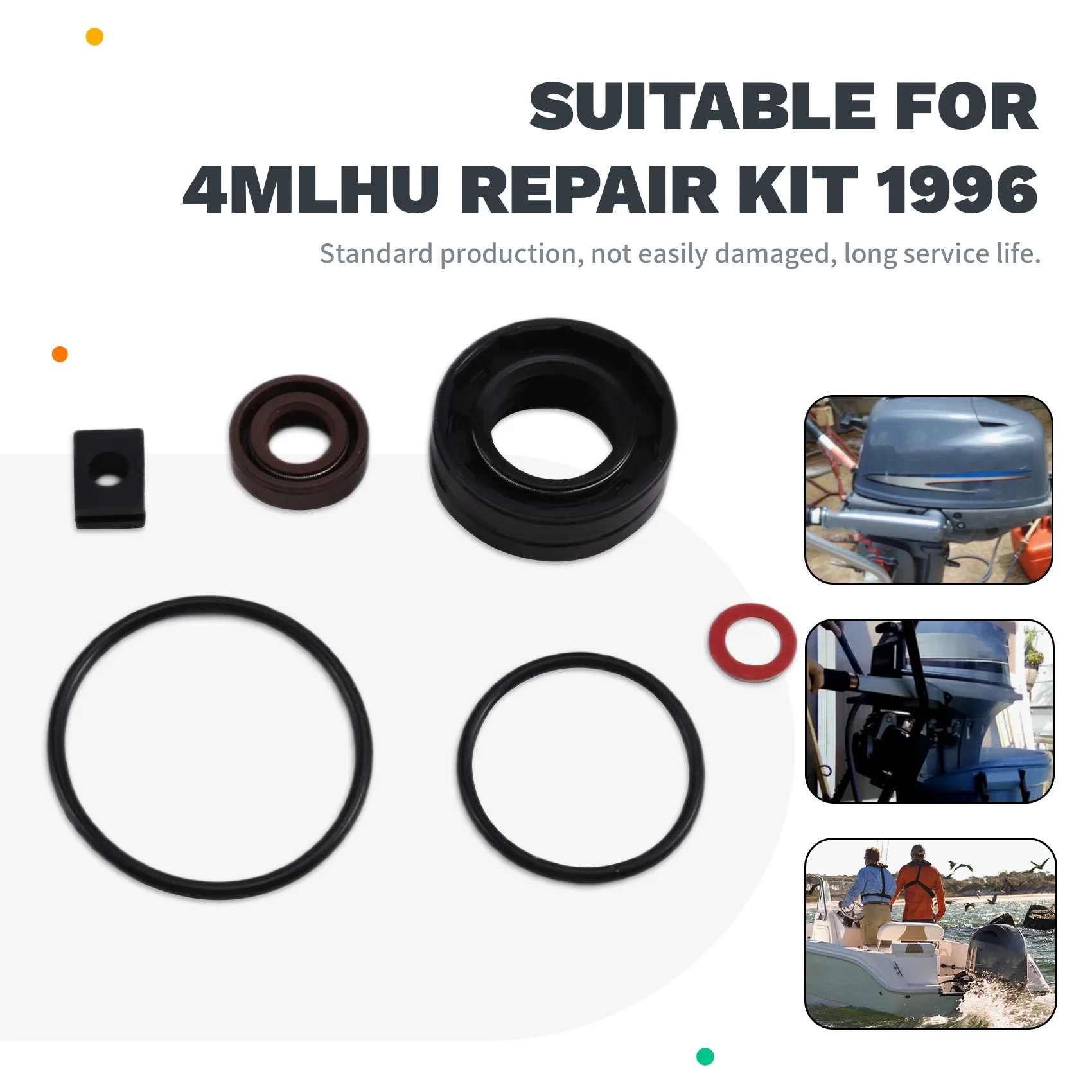 

4 HP 5 HP Power Head Gasket Kit For Outboard 6E0-W0001-03-00 6E0-W0001-A3-00 6E0-W0001-C3