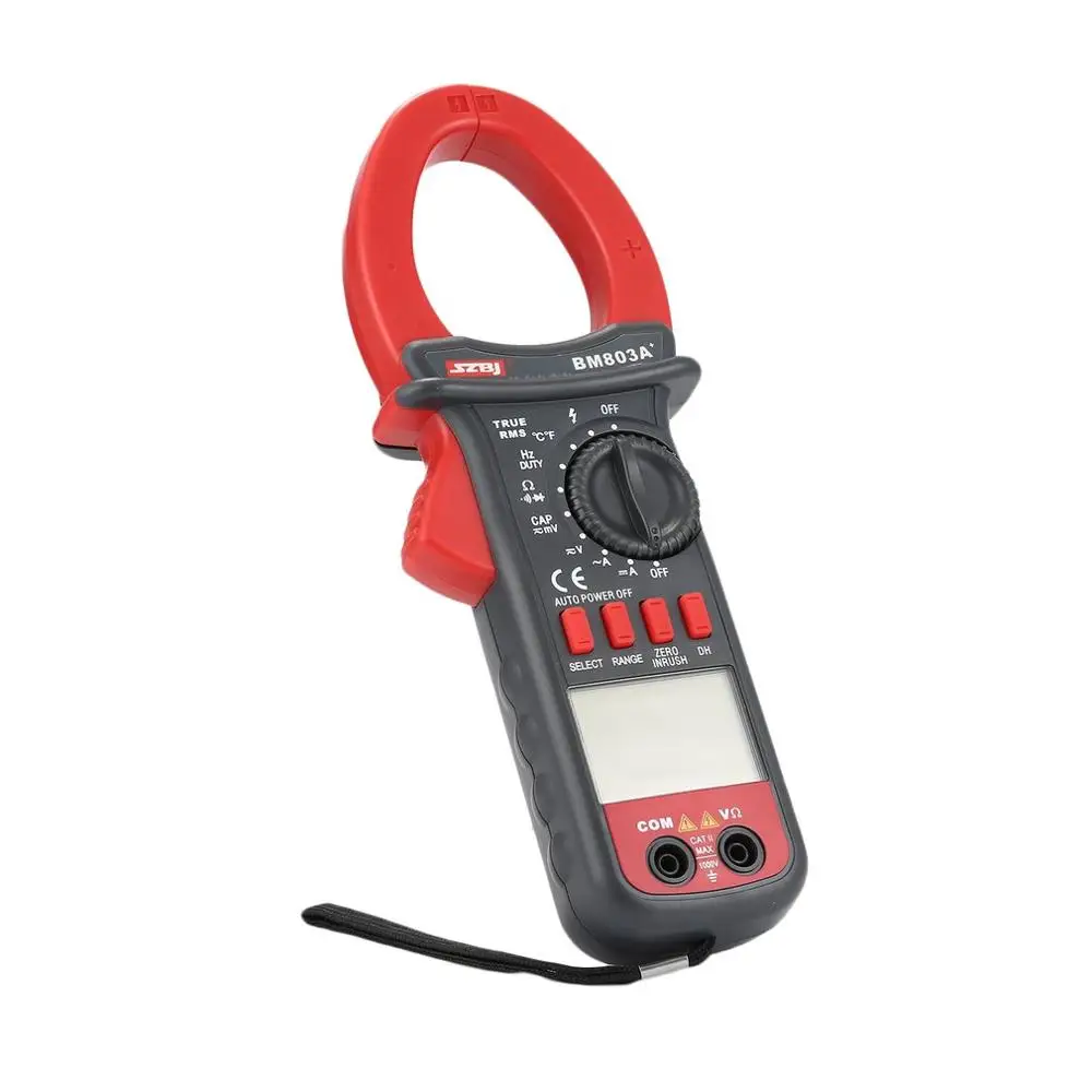 

SZBJ BM803A + цифровые клещи 1000A мультиметр с клещами переменного/постоянного тока, тестер частоты и температуры, истинное среднеквадратичное значение