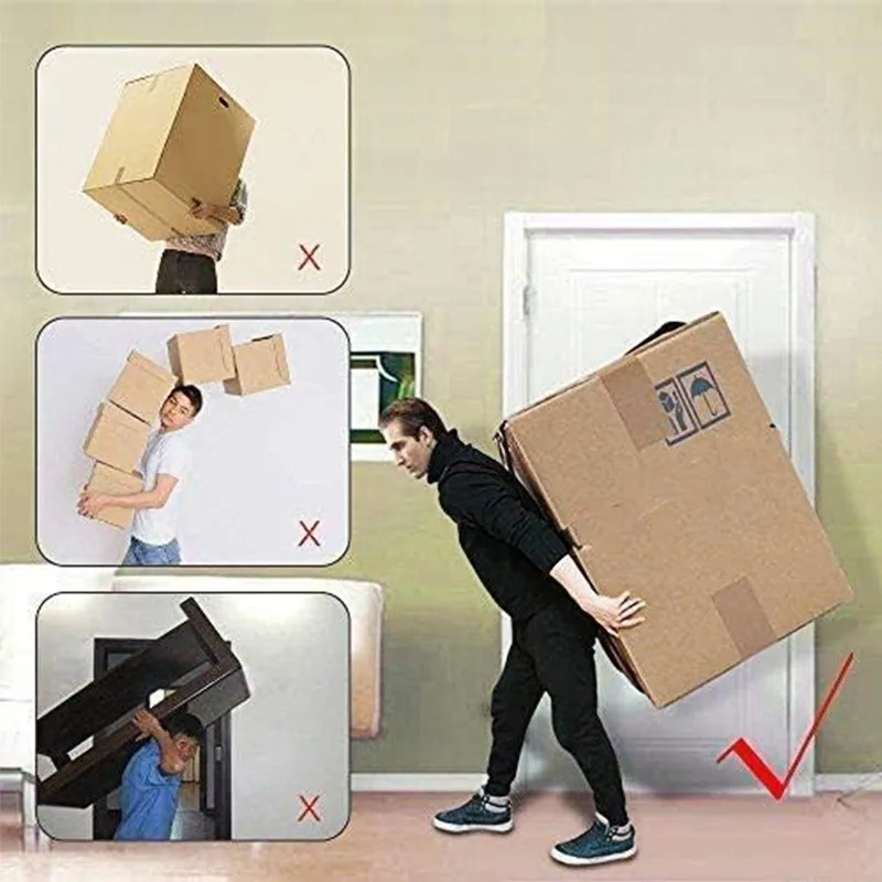 Heavy Duty Furniture Moving Straps Shoulder Forearm Lifting Rope Portable Home Moving Belt with Durable Transport Cord