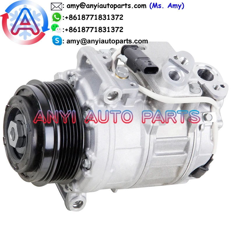 China Factory COM817 7SES17C 6PK Auto ac compressor for Mercedes-Benz S450/S600/S63/S560/Maybach S550 0008306800 0008307602