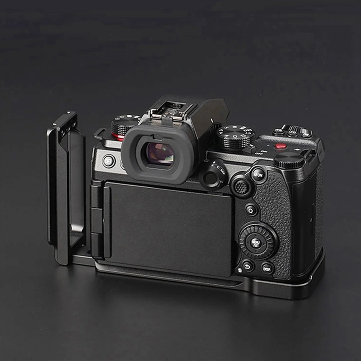 Câmera ajustável vertical de liberação rápida l placa/suporte aperto de mão para panasonic s5ii g9ii câmera prata