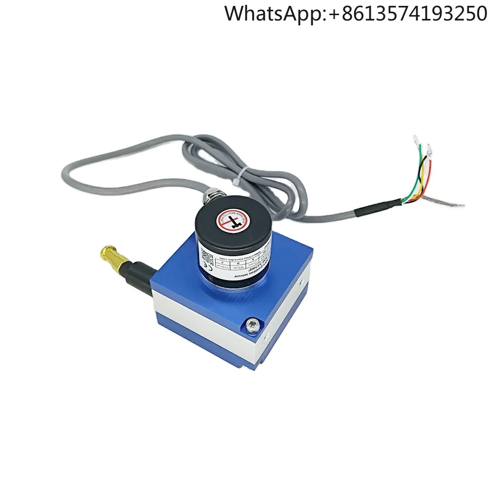 

RS422 RS485 Output Optical Draw Wire Encoder Linear Displacement Sensor 0.5m/1m/2m/3m/4m String Type CALT CESI-P 5-24VDC