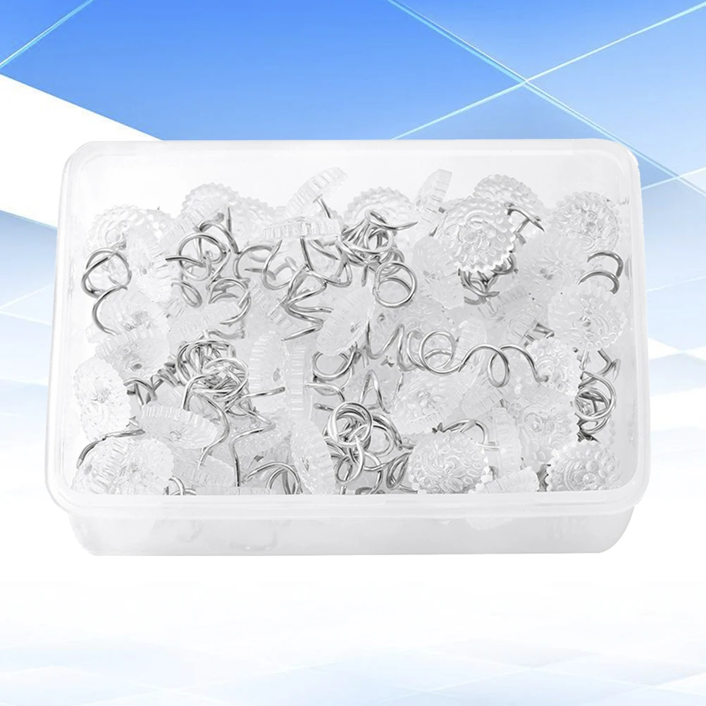 

Twisted Pins Head Twisted Pins Bedskirt Pins Head Pin for Upholstery Plastic Twisted Pin