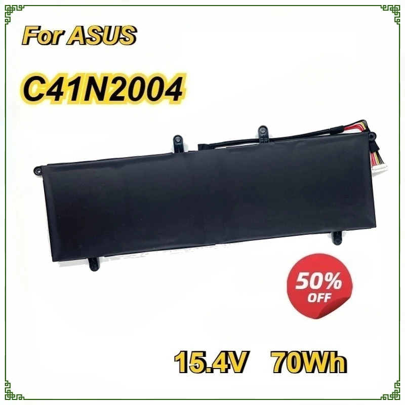 

C41N2004 UX4100E Laptop Battery for ASUS ZenBook Duo 14 UX482 UX482EA UX482EG-HY UX482EG XS74T UX482EA-KA551TS 15.4V 70Wh