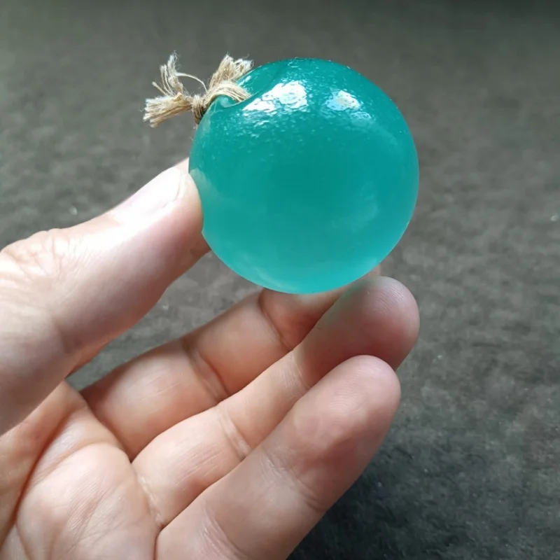 

Тибетская потертая патина с большим отверстием, озеро, голубой глаз, круглый браслет, ожерелье, верхний аксессуар, бусина