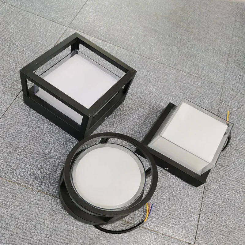 Waterproof IP65 ceiling light wholesale price sqUare surface mounted downlight AC110V AC220V