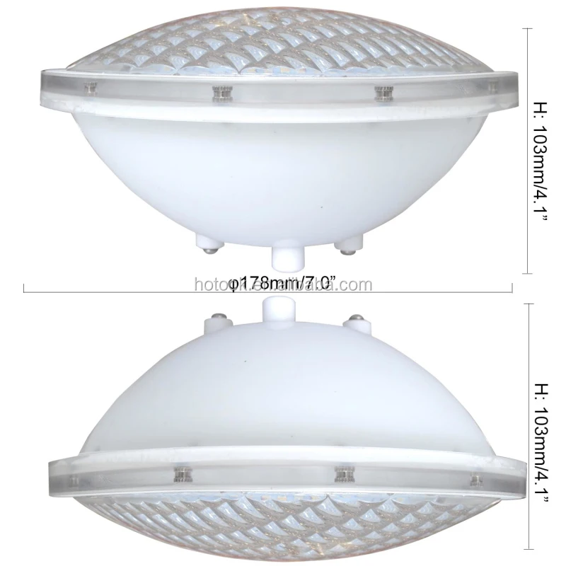 Wholesale PAR 56 Led Pool Light AC 12V Bulb Replacement Multicolor RGB Color Changing PAR56 Led Swimming Pool Light