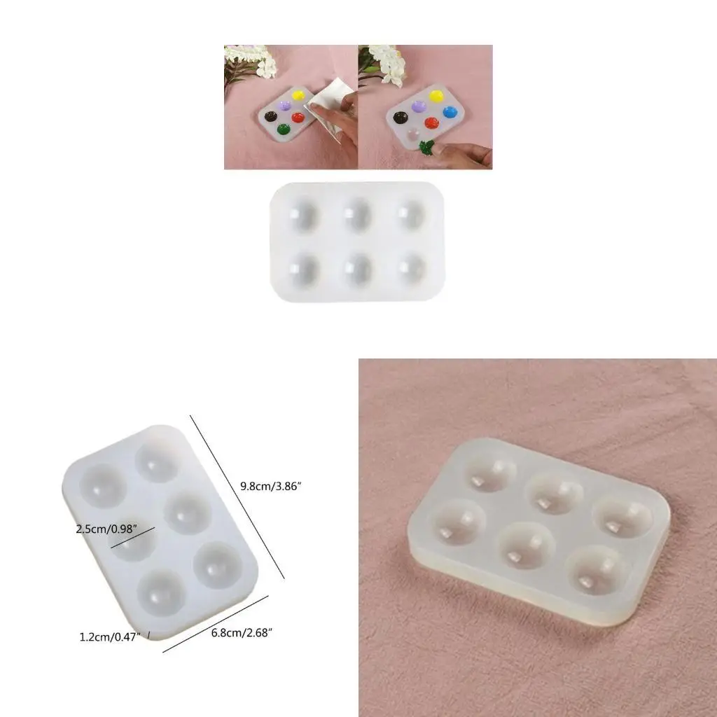 

Round Watercolor Painting Palettes for DIY Craft Artist Professional Paint Tray