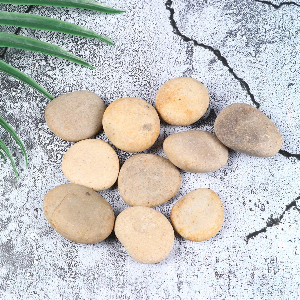 Hand- Painted Rocks Painting 's Kit Stone Craft for ' Kits DIY Natural Pebbles Drawing Stones Flat