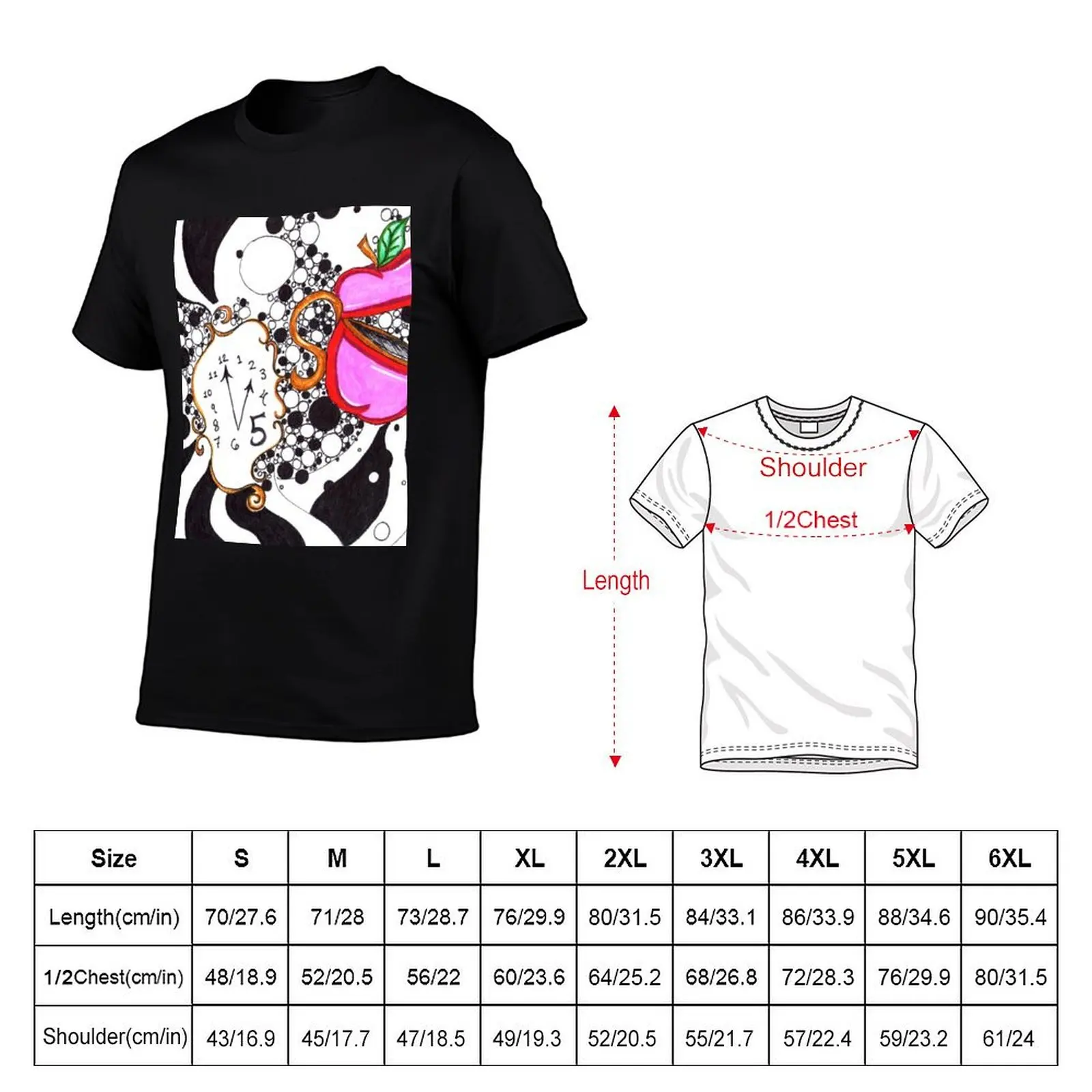 Apple Tea Time T-Shirt basketball graphic tees animal prinfor boys tops funny t shirts men