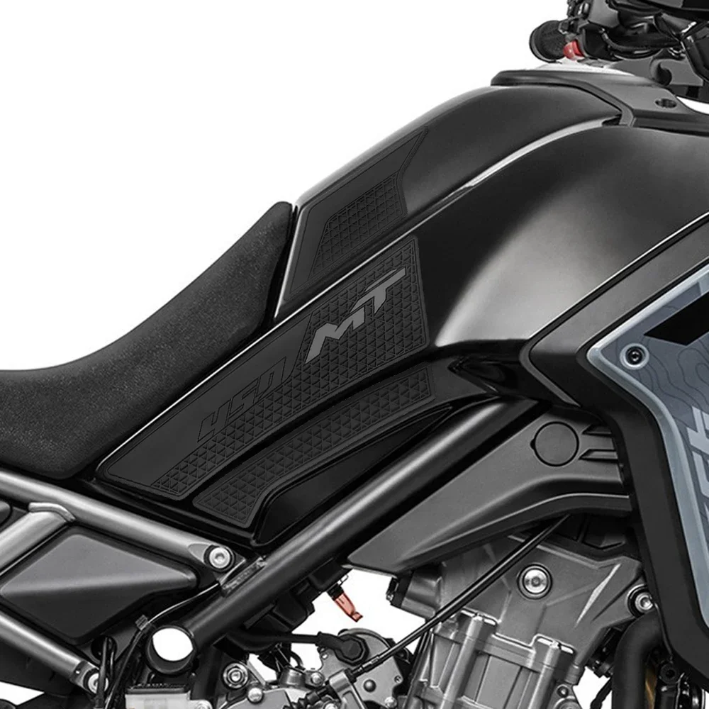 cf-moto-450mt-450-mt-オートバイ改造用サイド燃料タンクパッド、滑り止め膝保護ステッカー装飾