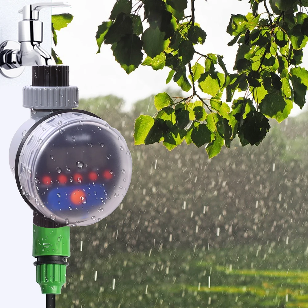 Automatic LCD Display Watering Timer Electronic Home Garden Ball Valve Water Timer For Garden Irrigation 21026 Upgrade # 21526