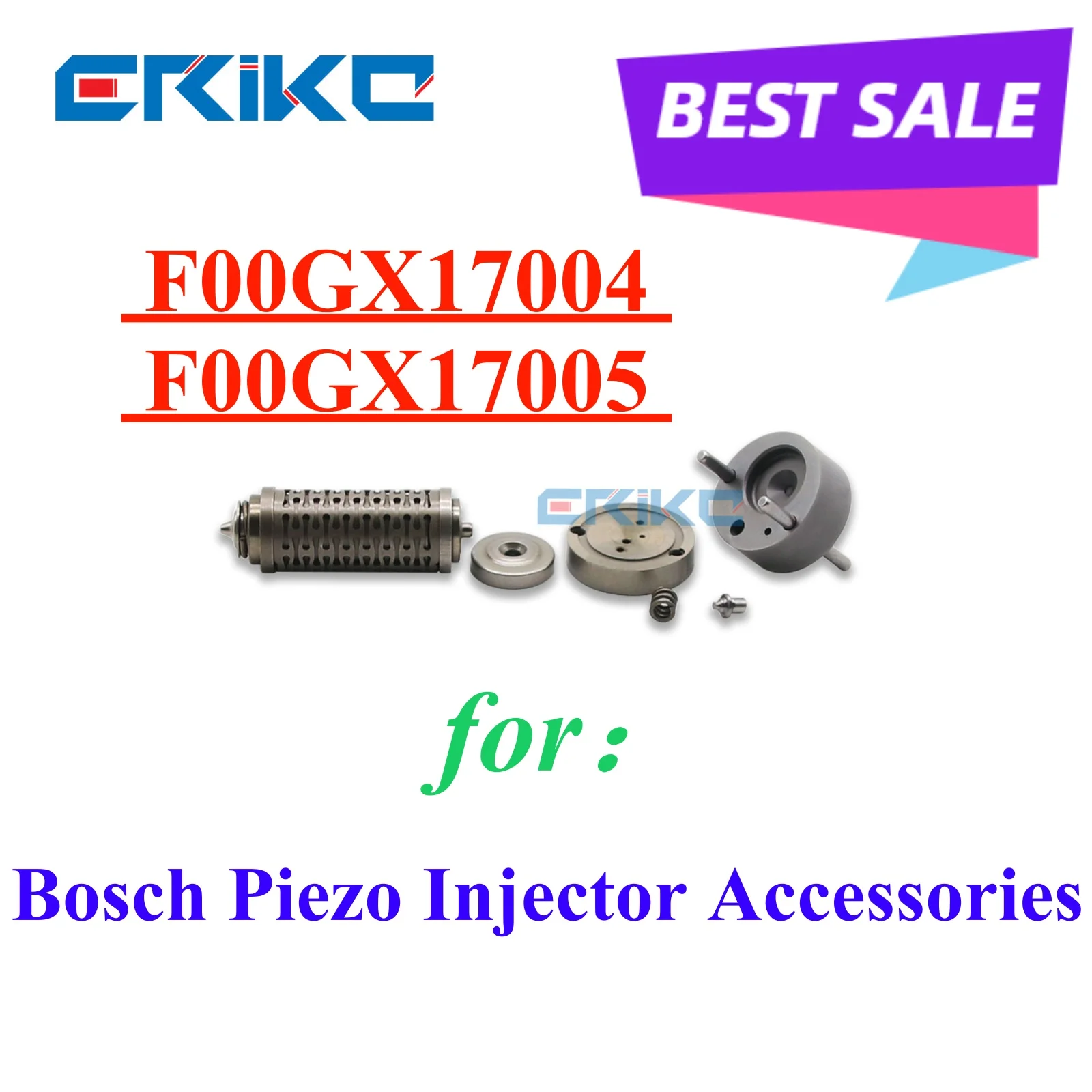 

Genuine F00GX17005 Common Rail Pizeo Injector Valve Assembly FOOGX17004 For Bosch Pizeo 116 117 Series E1023500