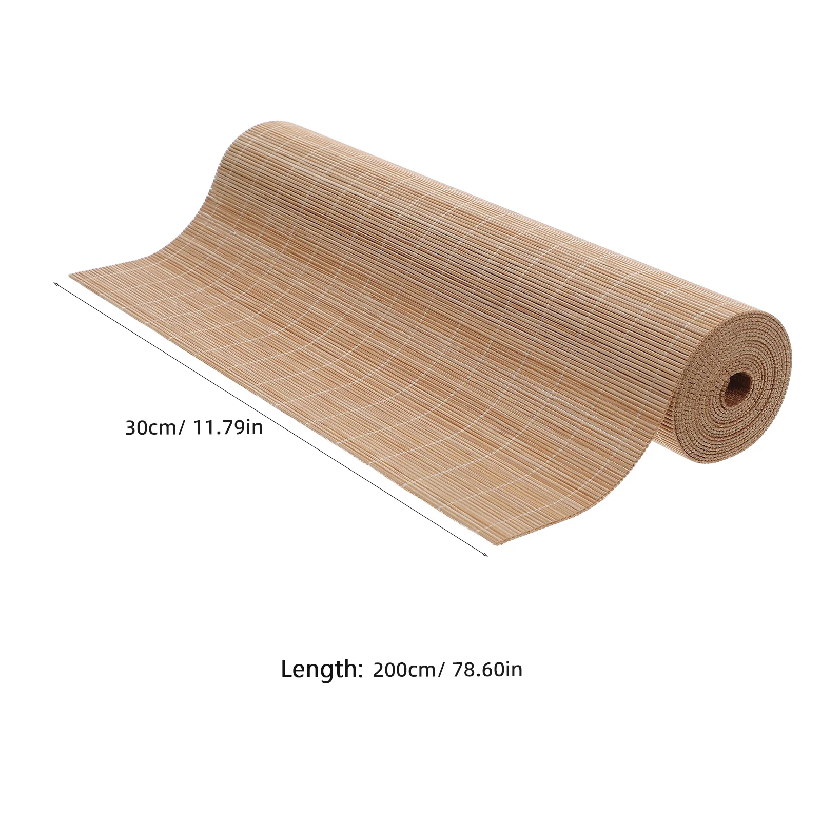 Tapete de comedor cortable con corredor de bambú, manteles individuales resistentes al calor para mesa de cocina, manteles de bambú de estilo granja