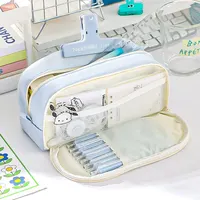 Estuche para lápices elegante y práctico con gran capacidad y múltiples secciones para almacenamiento de papelería Estuche para lápices de regreso a la escuela