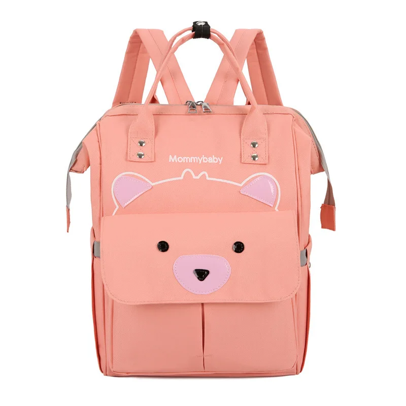 2023 New Korean Style Fashion Backpack Female Cartoon Pregnant Baby Mummy Bag Leisure Travel Backpack