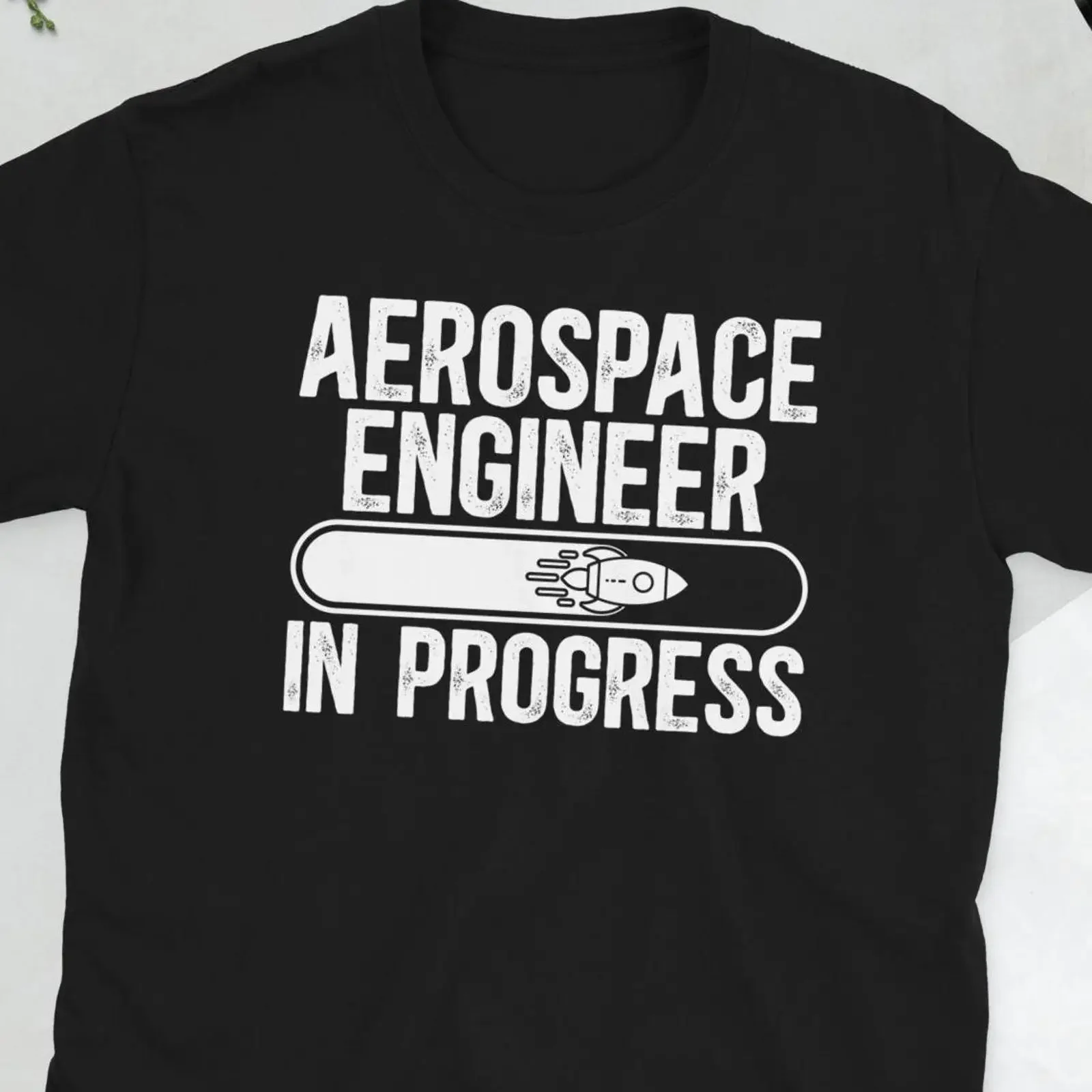 Future Aerospace Engineer T Shirt In Progress s Engineering Student  vintage Washed Top For Everyday Wear fashion streetwear
