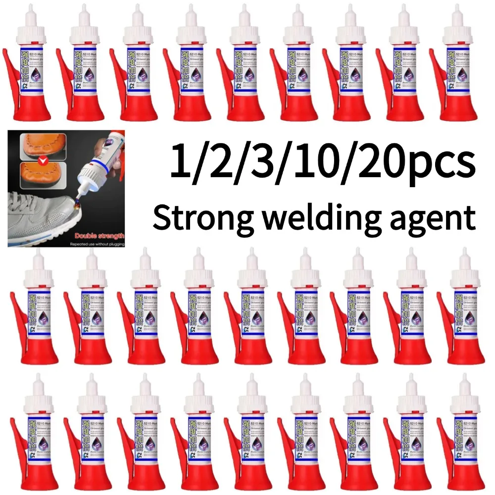 10/20PCS Professional Super Welding Glue Multi-Purpose Strong Adhesive for Metal Ceramic Plastic  Rubber Oil-Resistant Universal