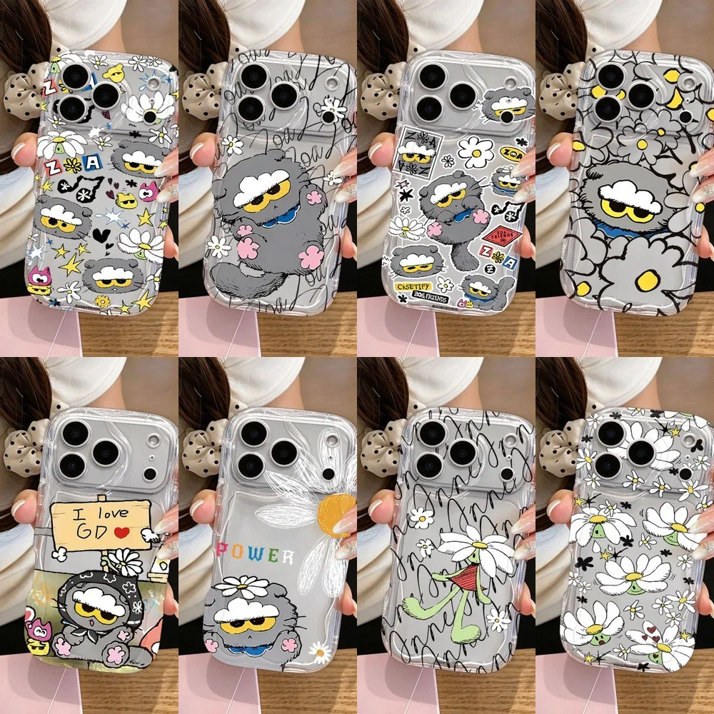 HOT Phone Case For Samsung Galaxy A27 A17 M16 A56 A36 A26 A16 A06 A35 A55 A25 A15 A54 A34 A73 A53 4G 5G Cute ZOSFRIENDS