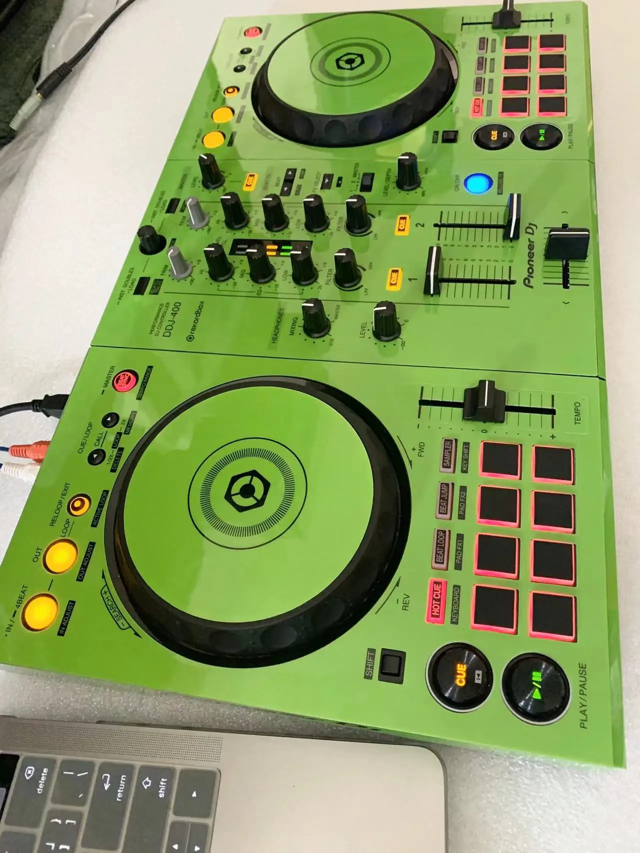 DDJ-400 SB2 SB3 RB SX WEGO FLX4 FLX2 وحدة تحكم السائق XDJ-RR