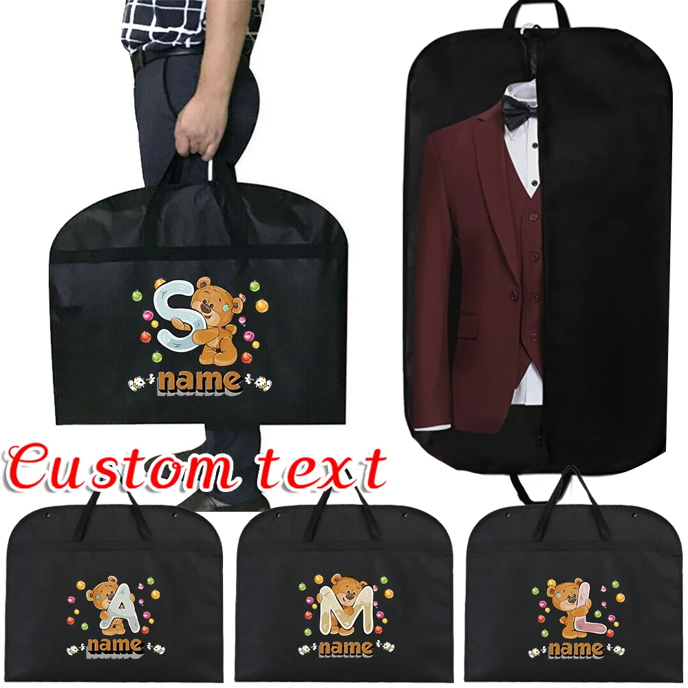 

Personalized Customized Dust Cover Moisture-proof Suit Jacket Dust Cover Storage Bag Hanging Pocket Storage Bag Cartoon Series