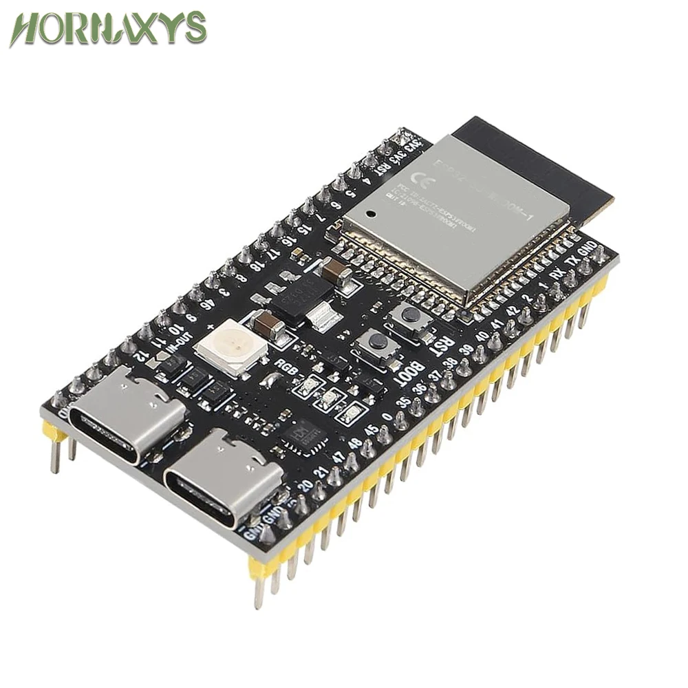 ESP32-S3 Development Board 2.4G Wifi Module for Arduino ESP IDF ESP32-S3-WROOM-1 N8R2 N16R8 44Pin Type-C 8M PSRAM ESP32 S3