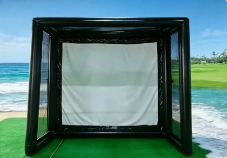 

Golf gonfiabile simulazione di addestramento modulo di gas Spessa rete swing gonfiabile tenda di esercizio