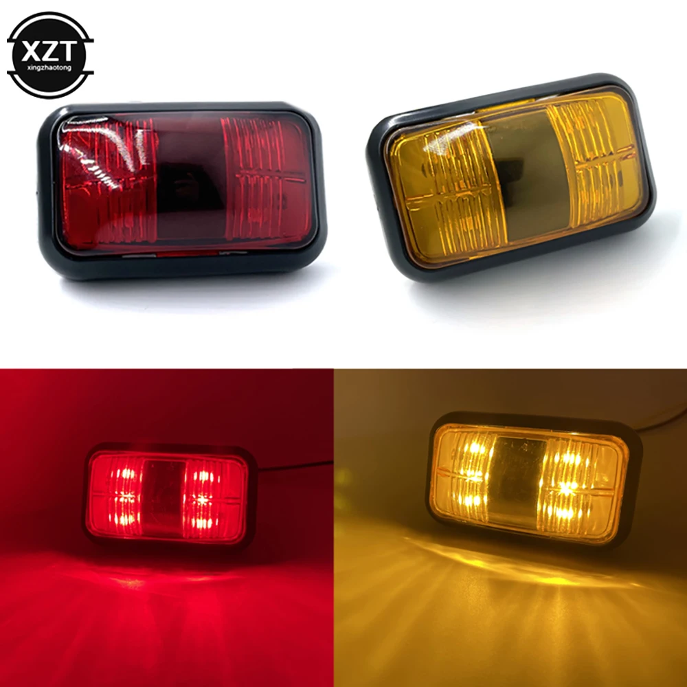 

MK-115 Light Van Truck Round Tail Light Trailer Tail Light 12V 24V Marker Light Boat Caravan Camper Side Lights Auto Accessories