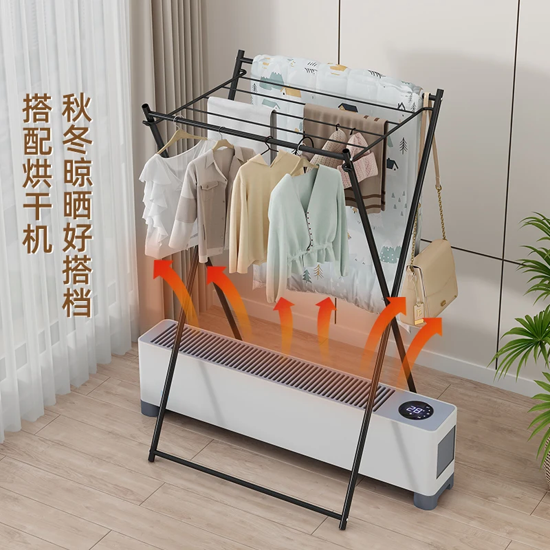 Drying racks, household floor-to-ceiling, simple small folding cooler hangers, indoor dormitories, bedroom coat racks,